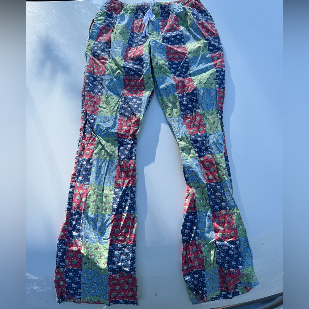 Colorful Patchwork Pants
